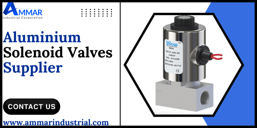 Aluminium Solenoid Valves Supplier