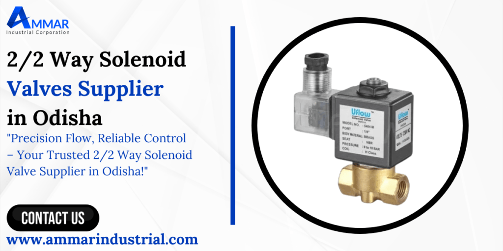 2/2 Way Solenoid Valves Supplier in Odisha