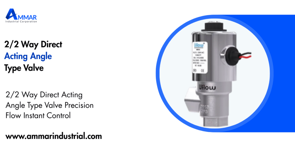 2/2 Way Direct Acting Angle Type Valve