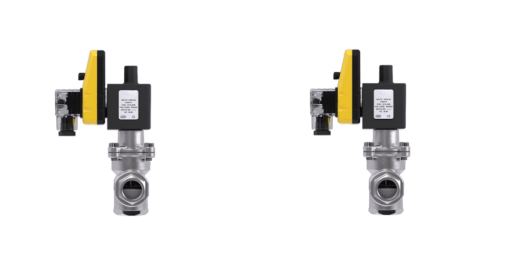 Operated High Flow Auto Drain Solenoid Valve