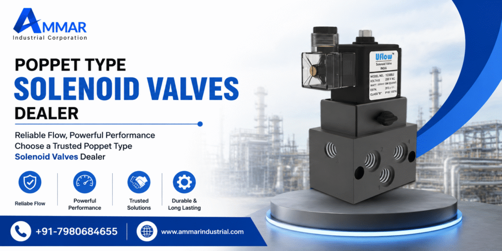 Poppet Type Solenoid Valves Dealer