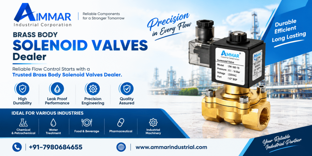 Brass Body Solenoid Valves Dealer