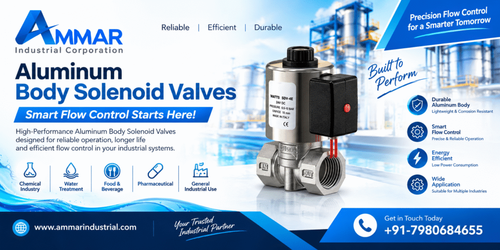 Aluminum Body Solenoid Valves Dealer